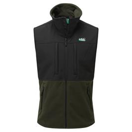 FLEECE VEST RIDGELINE OLIVE/BLACK HYBRID