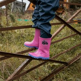 SWAMPMASTER JUNIOR TRACTOR WELLINGTON PINK/LILAC