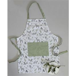 WOODLAND COTTON APRON 60 X 80