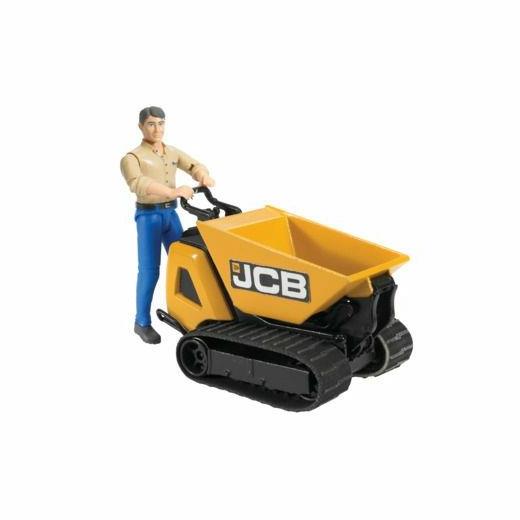 JCB DUMPSTER WITH WORKER