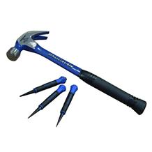 Vaughan All Steel Claw Hammer with Free Punch Set