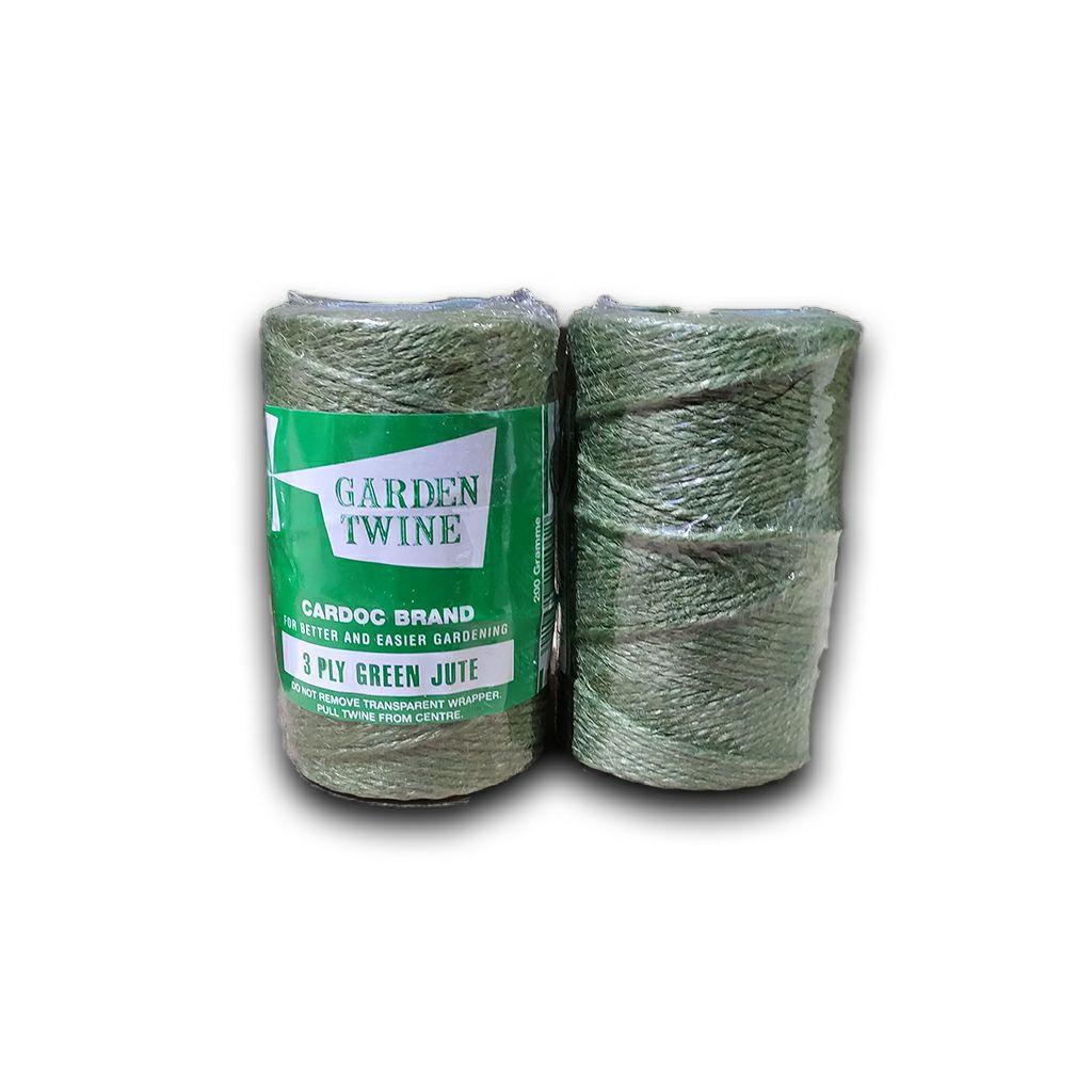 3PLY GREEN JUTE GARDEN TWINE 400G