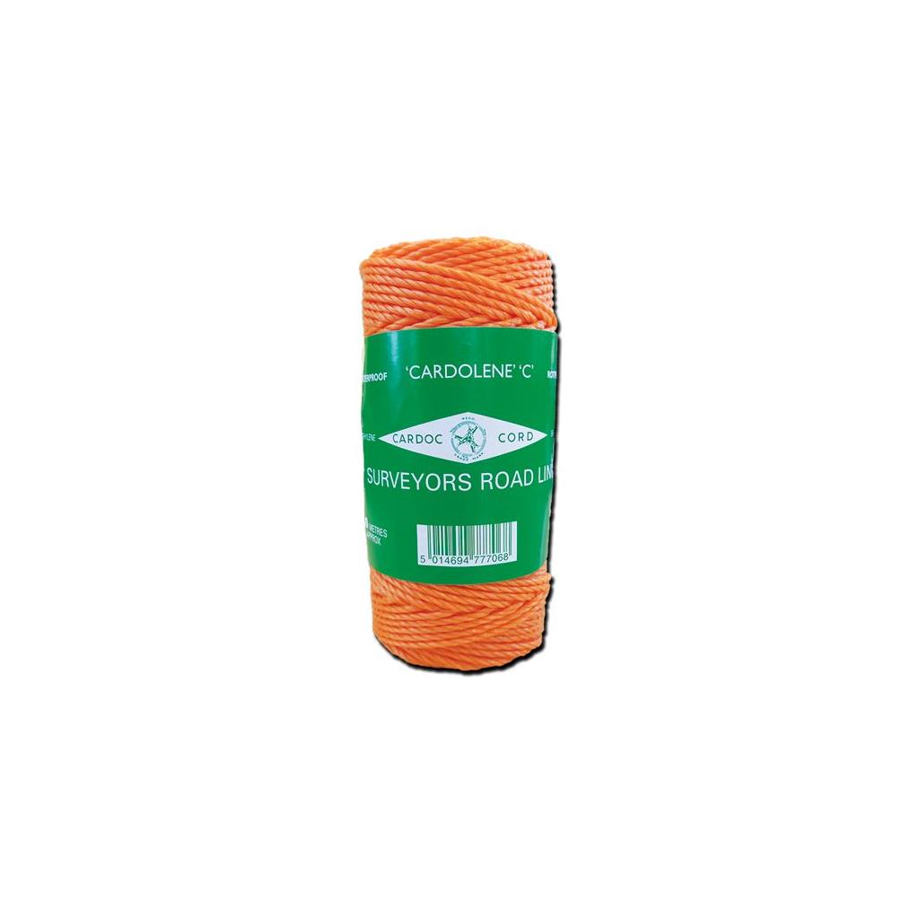 100M Spool Orange Polyethylene