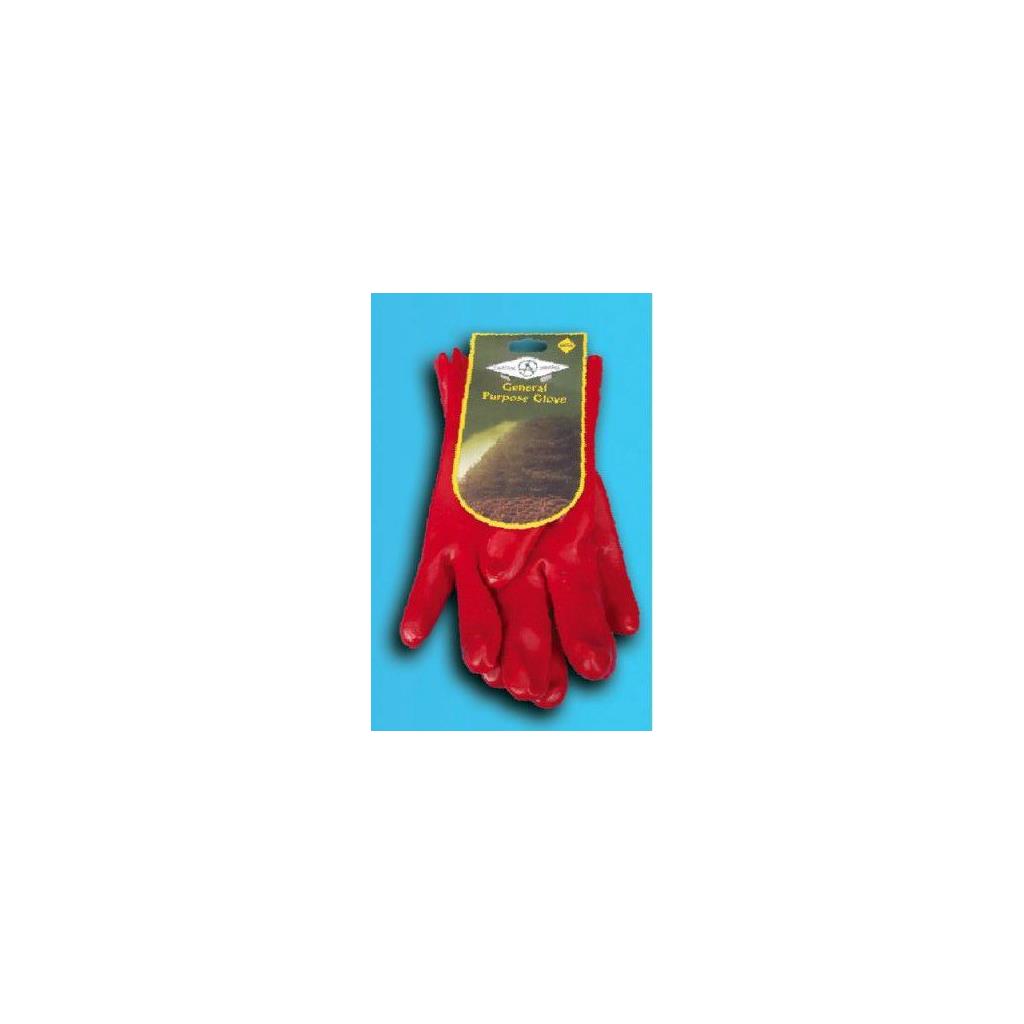 PAIR NO14 LARGE PVC GAUNTLET GLOVES