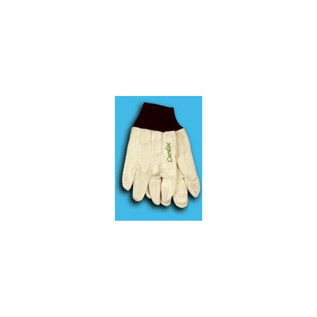 PAIR GL024 1W MENS CANVAS COTTON DRILL KNITTED WRIST
