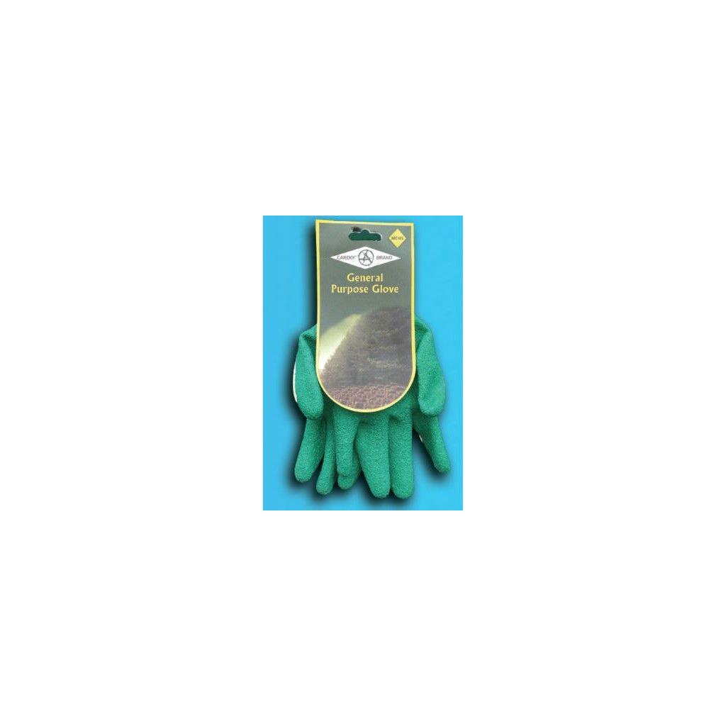 PAIR NO 25 MENS GREEN GRIPPA GLOVES 048-043