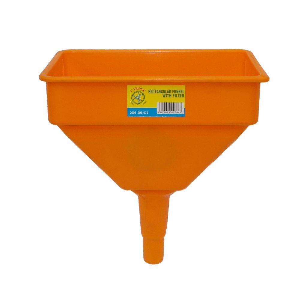 RECTANGULAR FUNNELS WITH FILTER