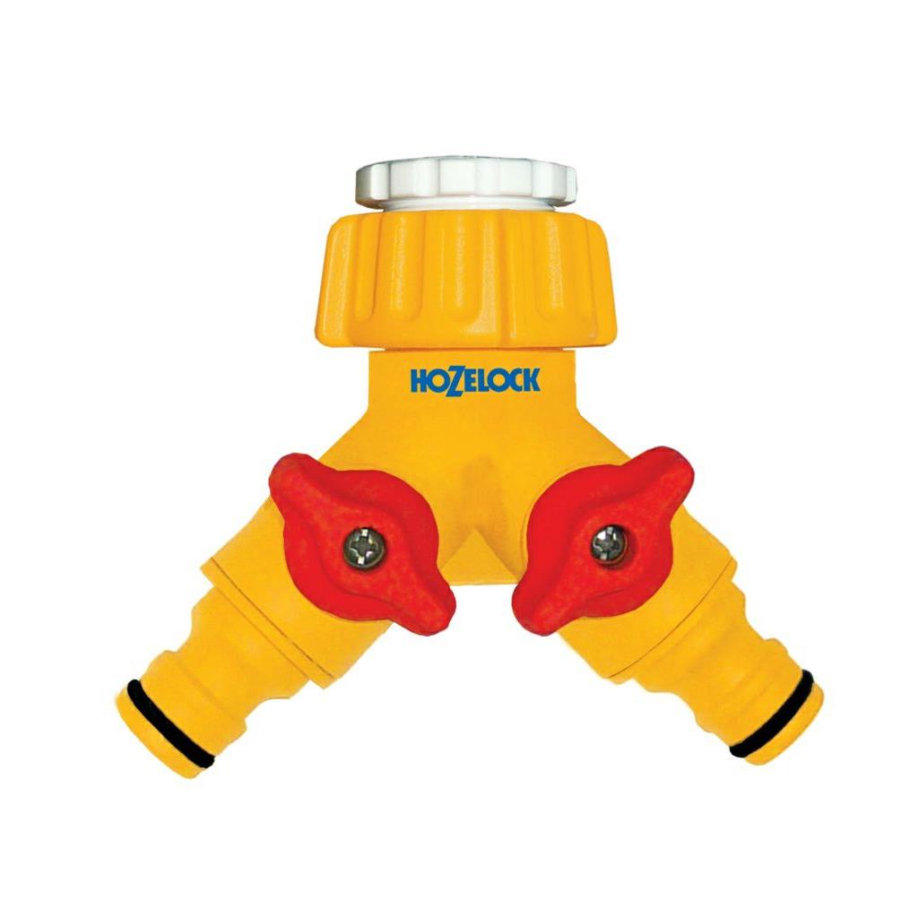 Hozelock Dual Tap Connector 2 Connectors
