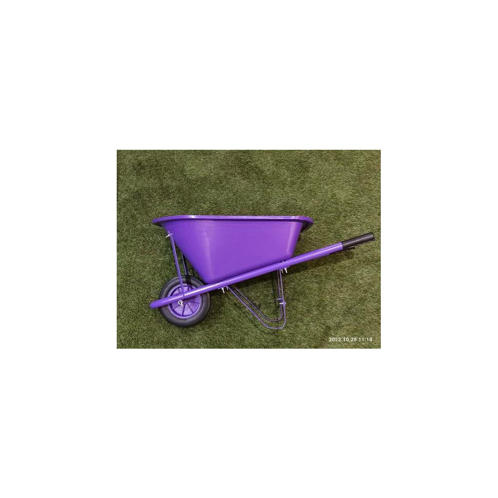 CHILDRENS PURPLE WHEELBARROW