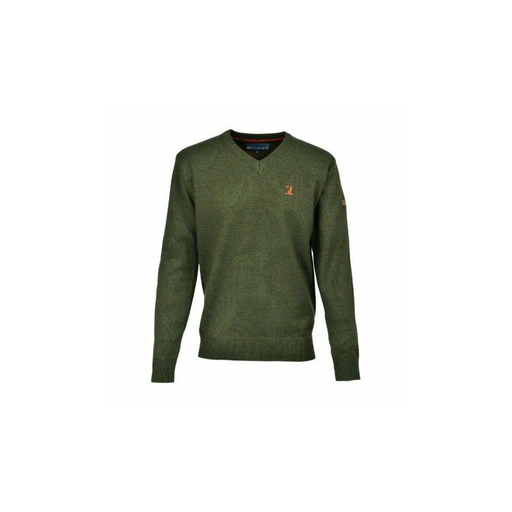 LARGE V-NECK HUNTING SWEATER JUMPER