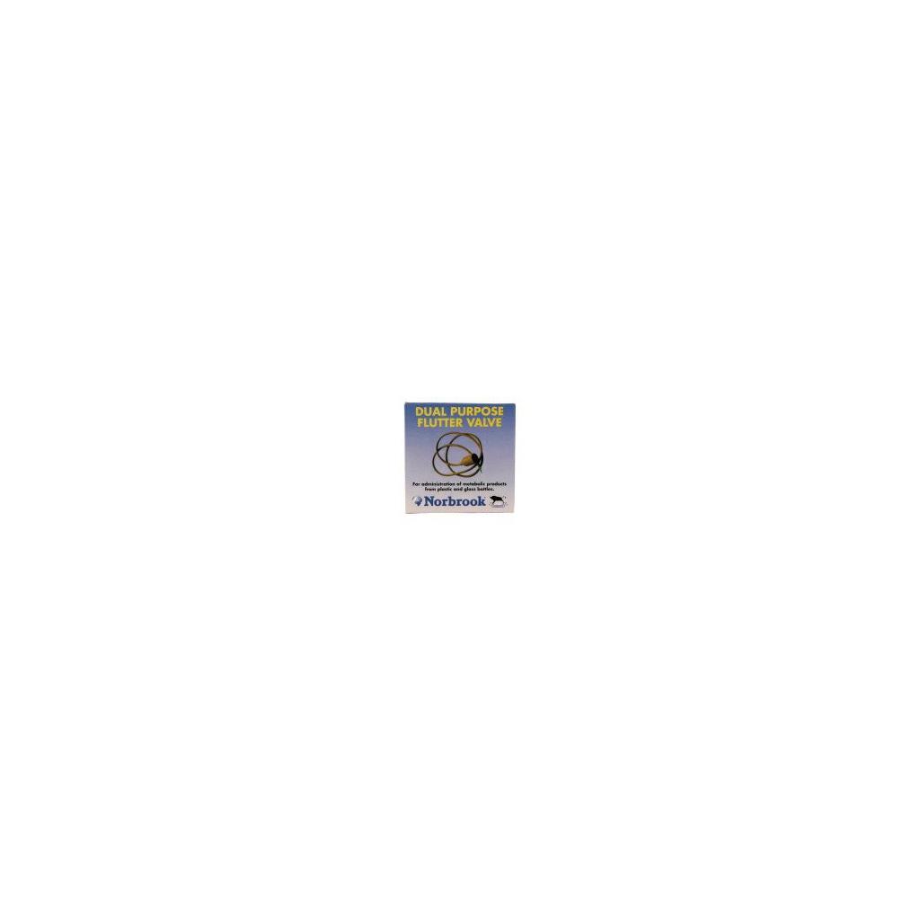 DUAL PURPOSE FLUTTER VALVE