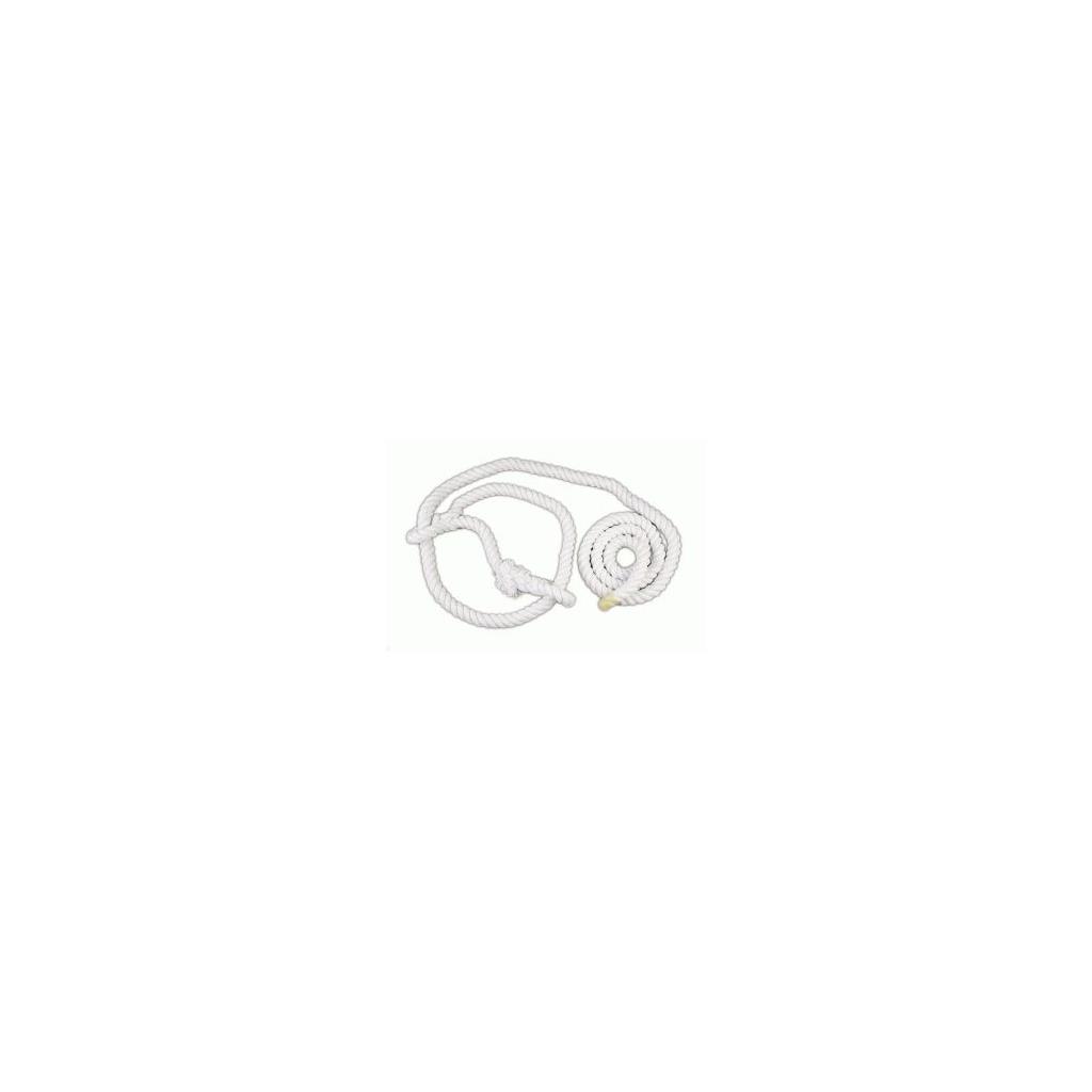 BULL HALTER COTTON WHITE (SHOW)