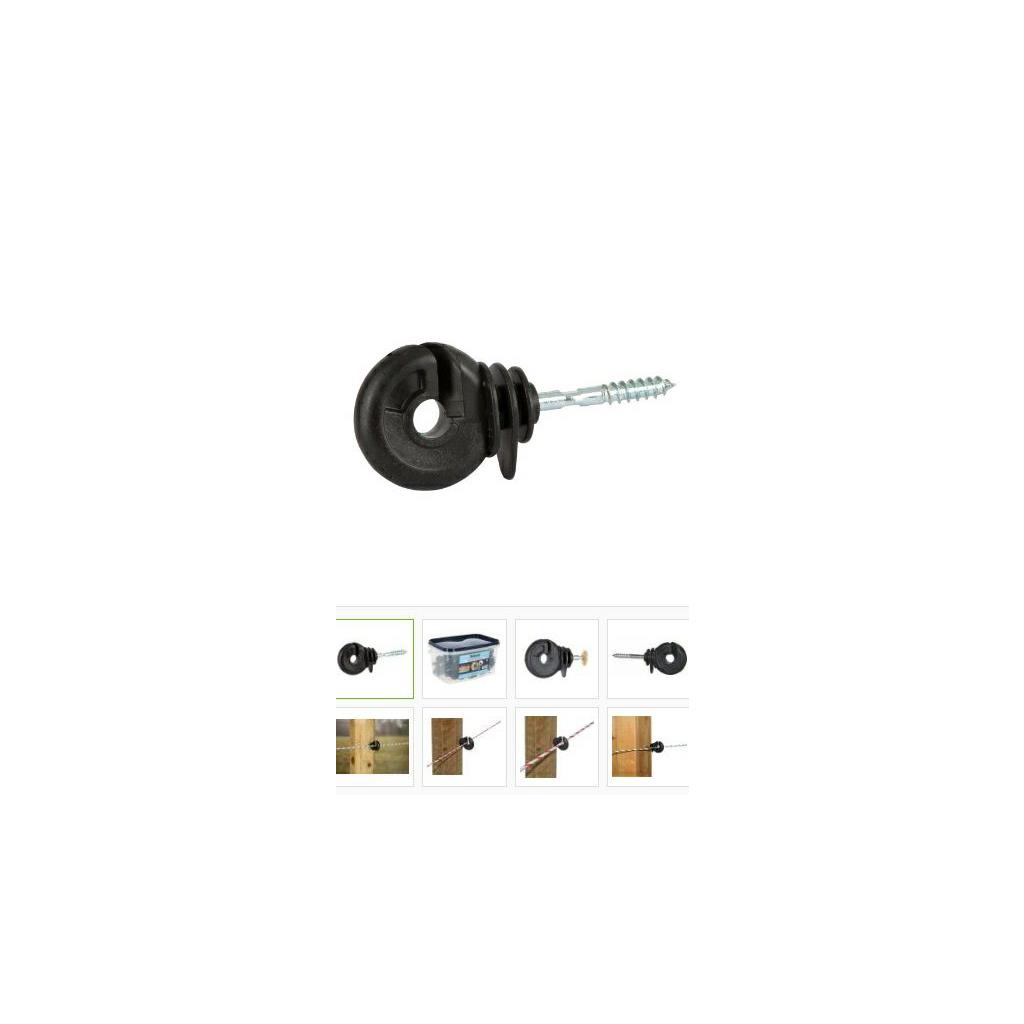 Essentials Wood Screw Ring Insulator (100) inc. Insulator Sp