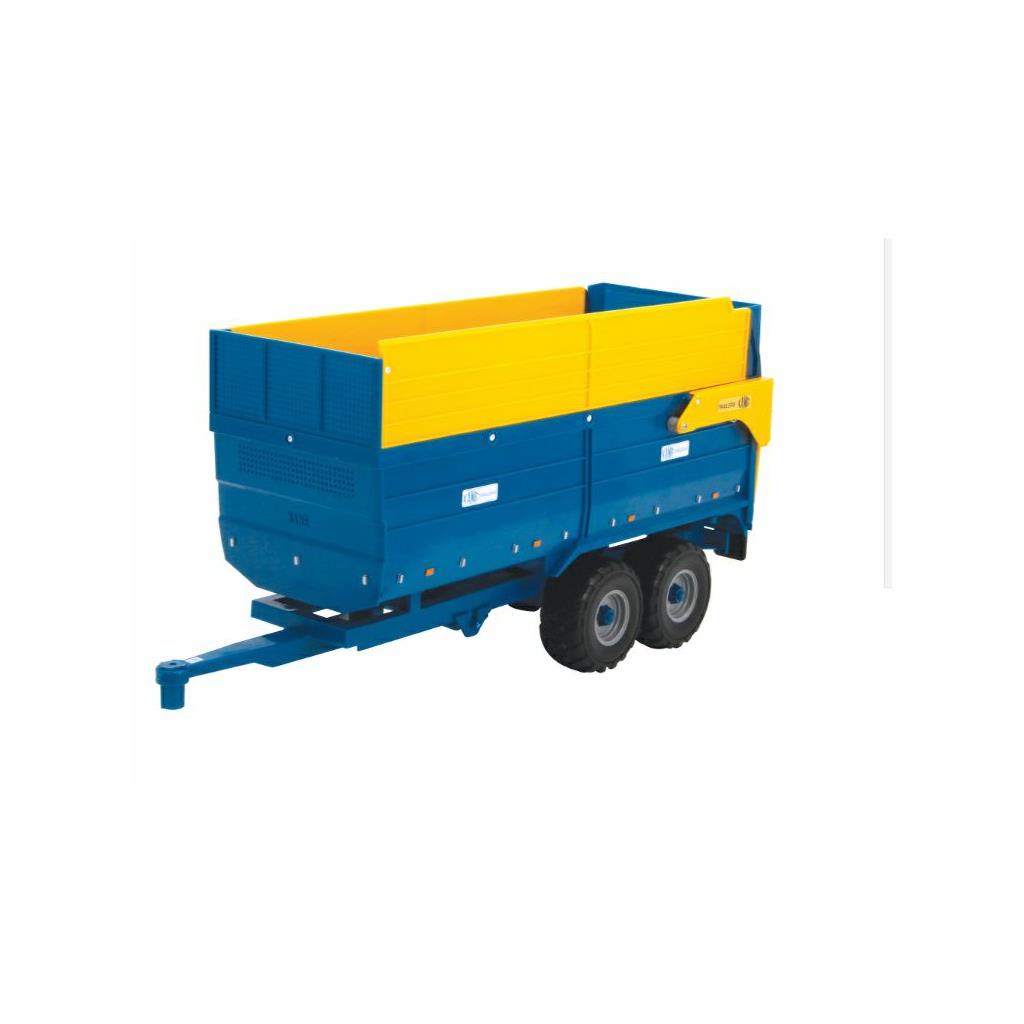 Britains Kane Tri-Axle Halfpipe Silage Trailer