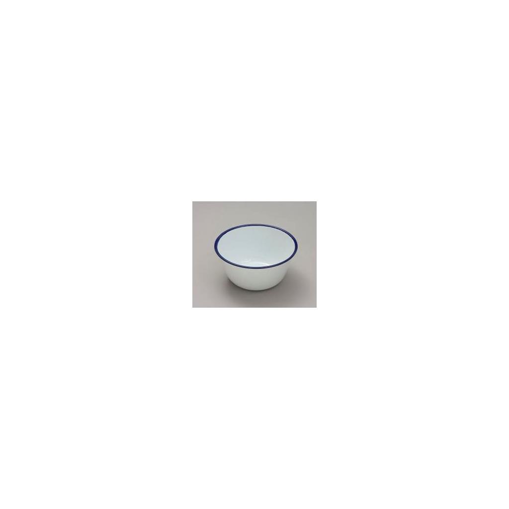 16cm x 8.5D Pudding Basin - Traditional White