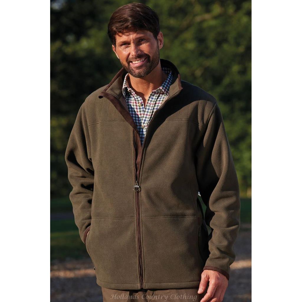 BERWICK FLEECE JACKET OLIVE