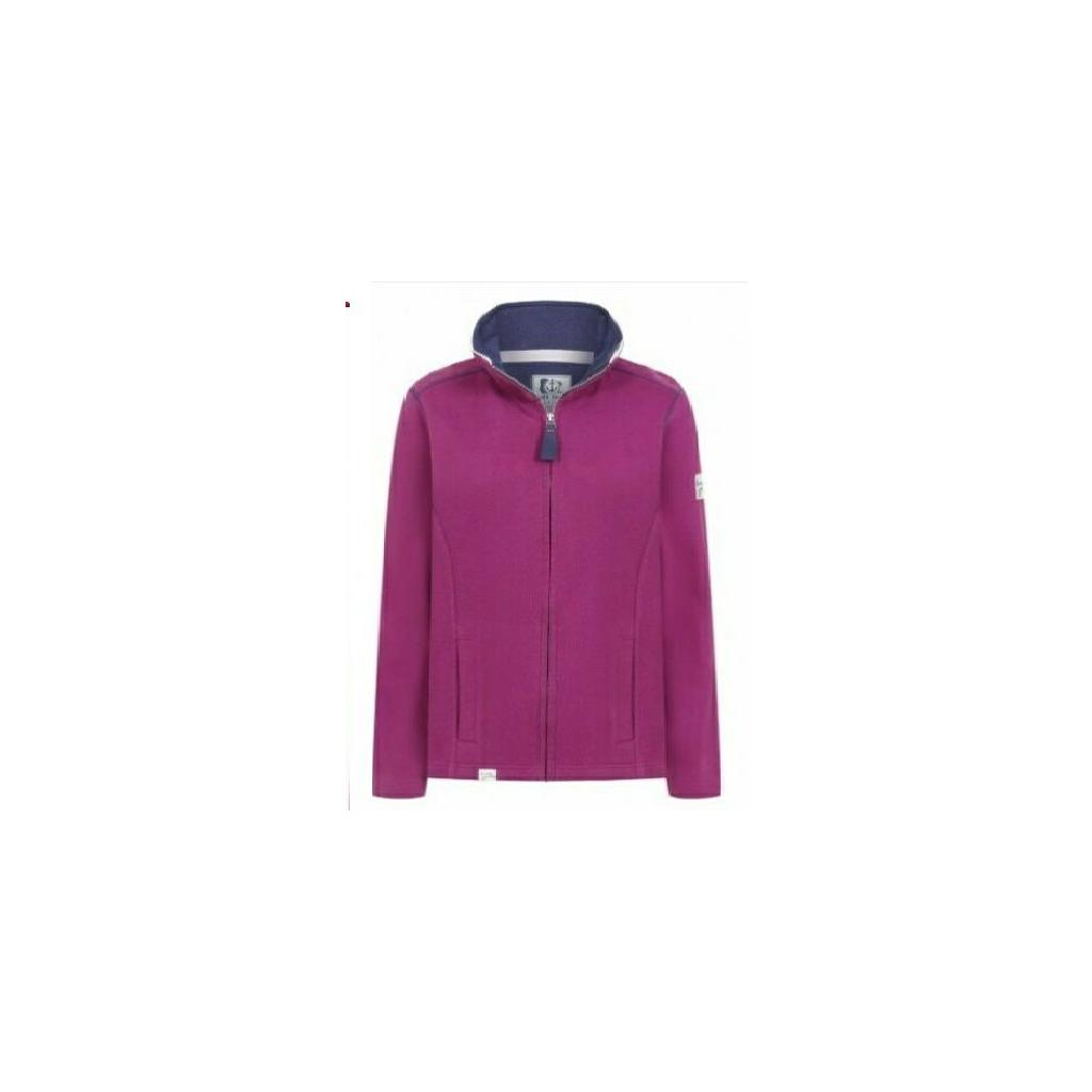 LAZY JACKS BERRY SUPER SOFT SWEATSHIRT FULL ZIP