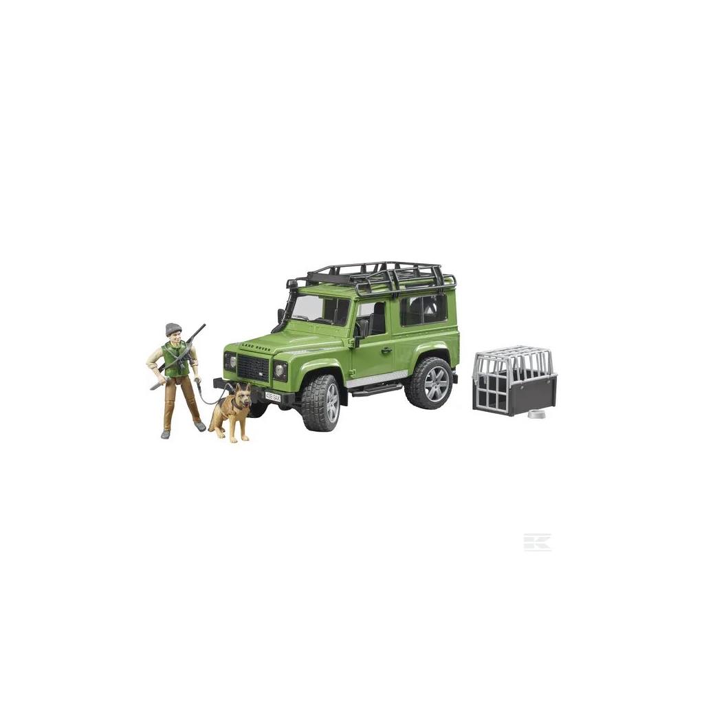 BRUDER LANDROVER FORESTER DOG