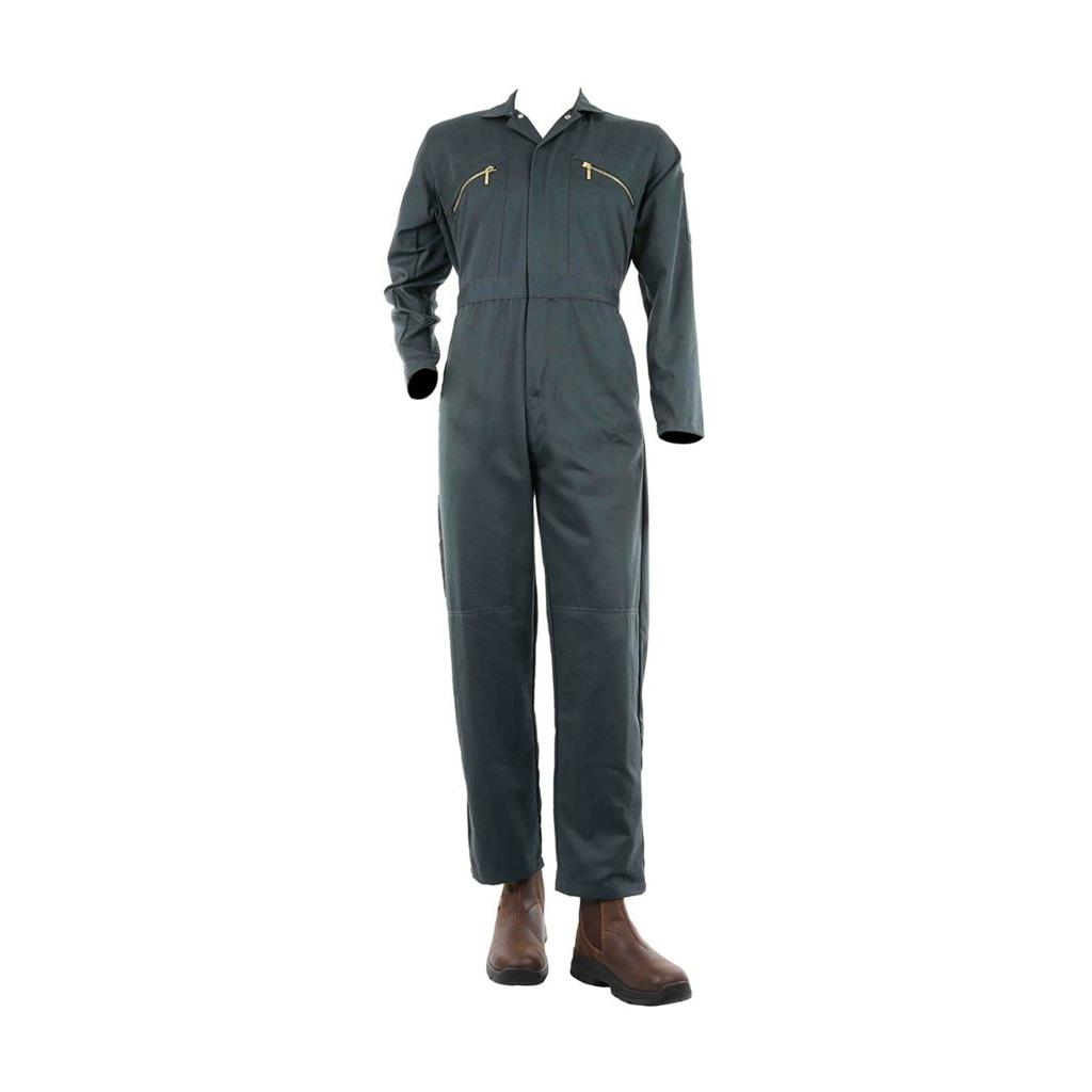 performance brands cleveland zip coverall green regular fit