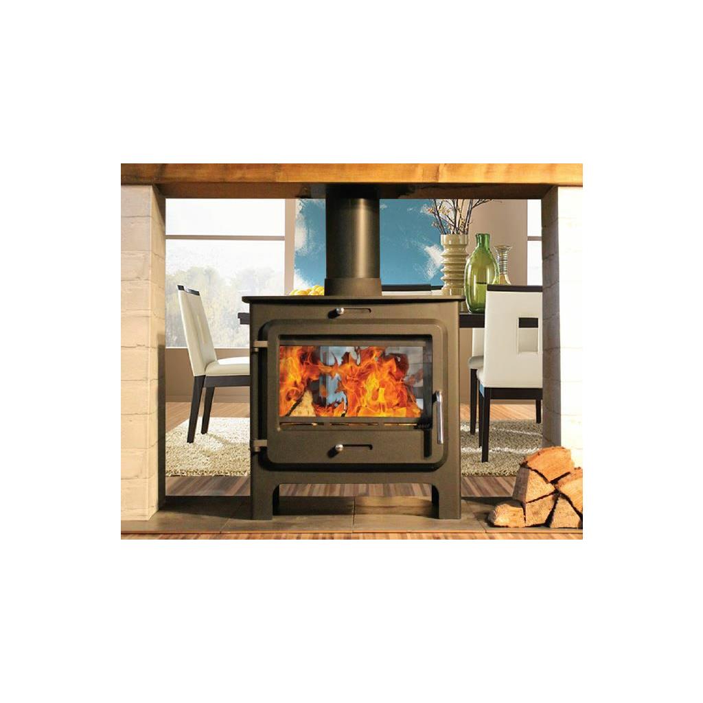 CLARITY DOUBLE SIDED MULTIFUEL STOVE