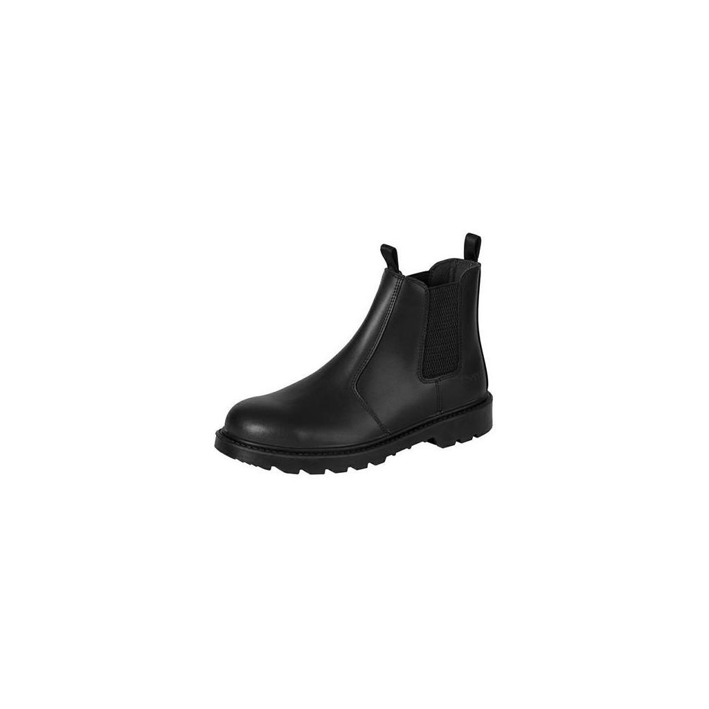 HOGGS CLASSIC DEALER BLACK BOOTS SAFETY