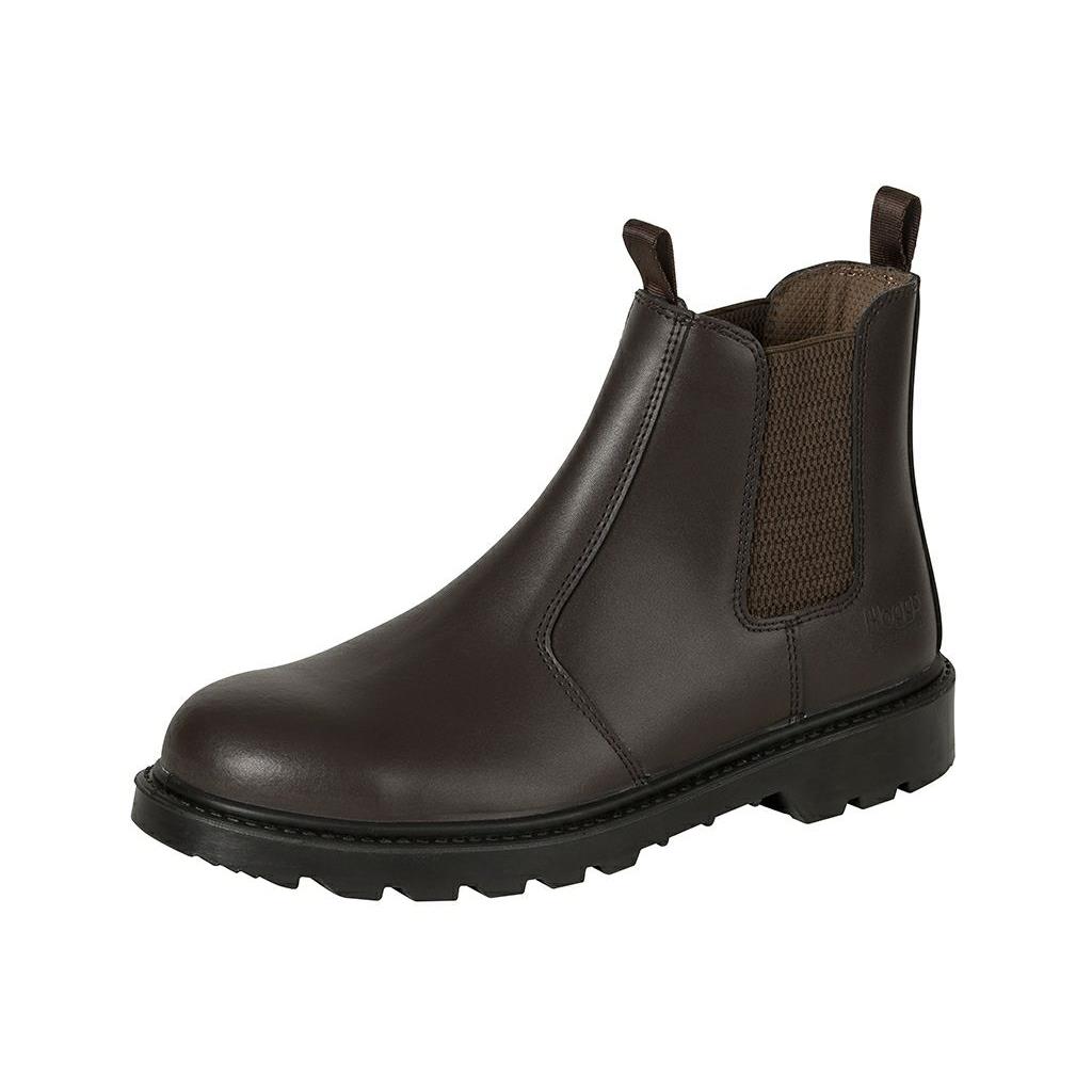 HOGGS CLASSIC DEALER BROWN SAFETY BOOT