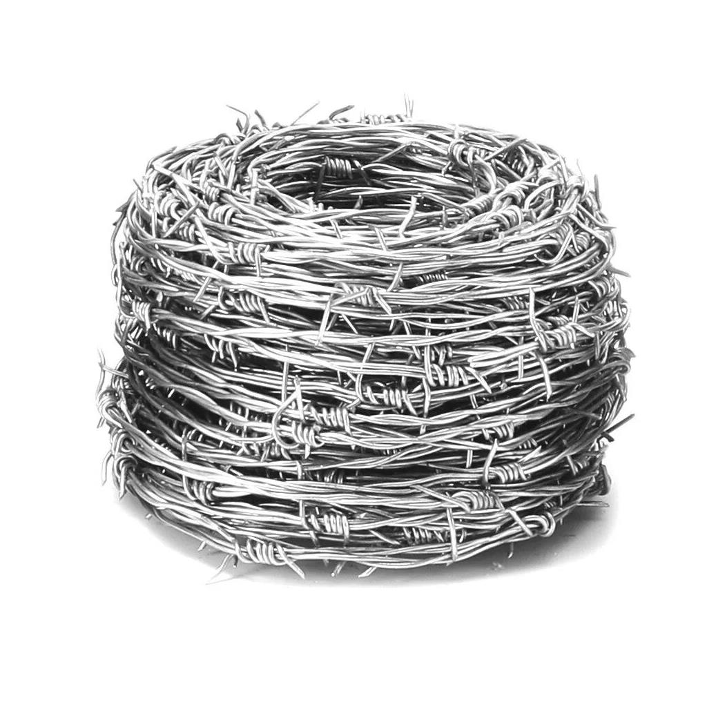 HIGH TENSILE BARBED WIRE 2MM WOODEN REE 200MTRS