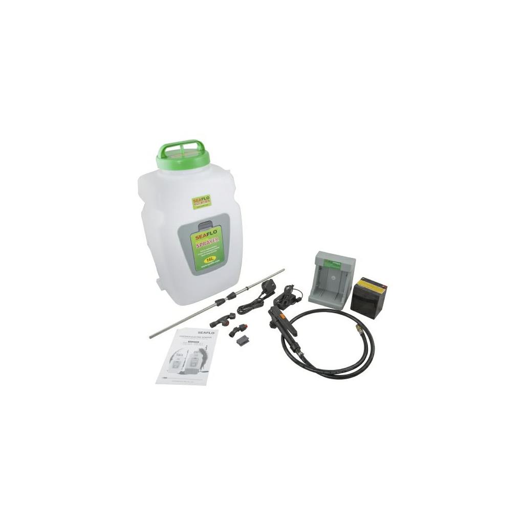 KNAPSACK 12V 16LTR C/W 2.6LPM PUMP ELECTIRC