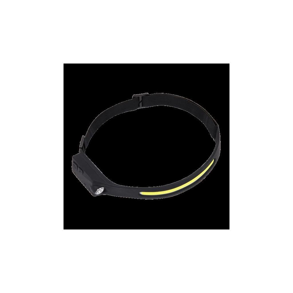HEAD TORCH 5W COB &amp; 3W LED BULB AUTO SENSOR RECHARGEABLE
