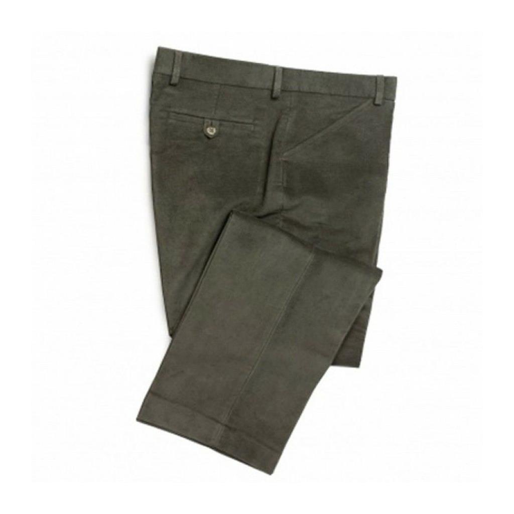 HOGGS OLIVE MOLESKIN TROUSERS