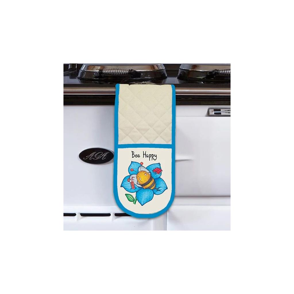 BEE HAPPY OVEN GLOVES