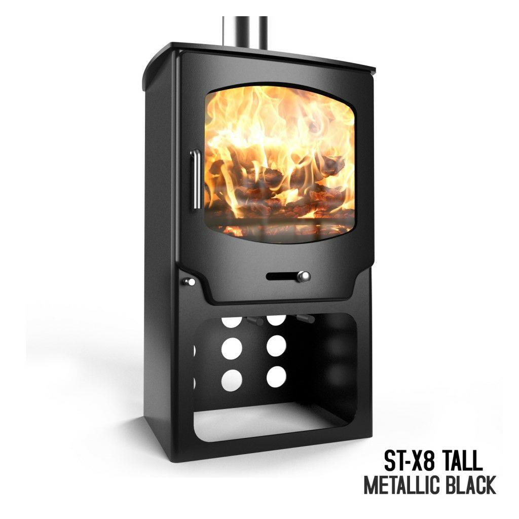 SALTFIRE ST-X8 TALL MULTIFUEL STOVE