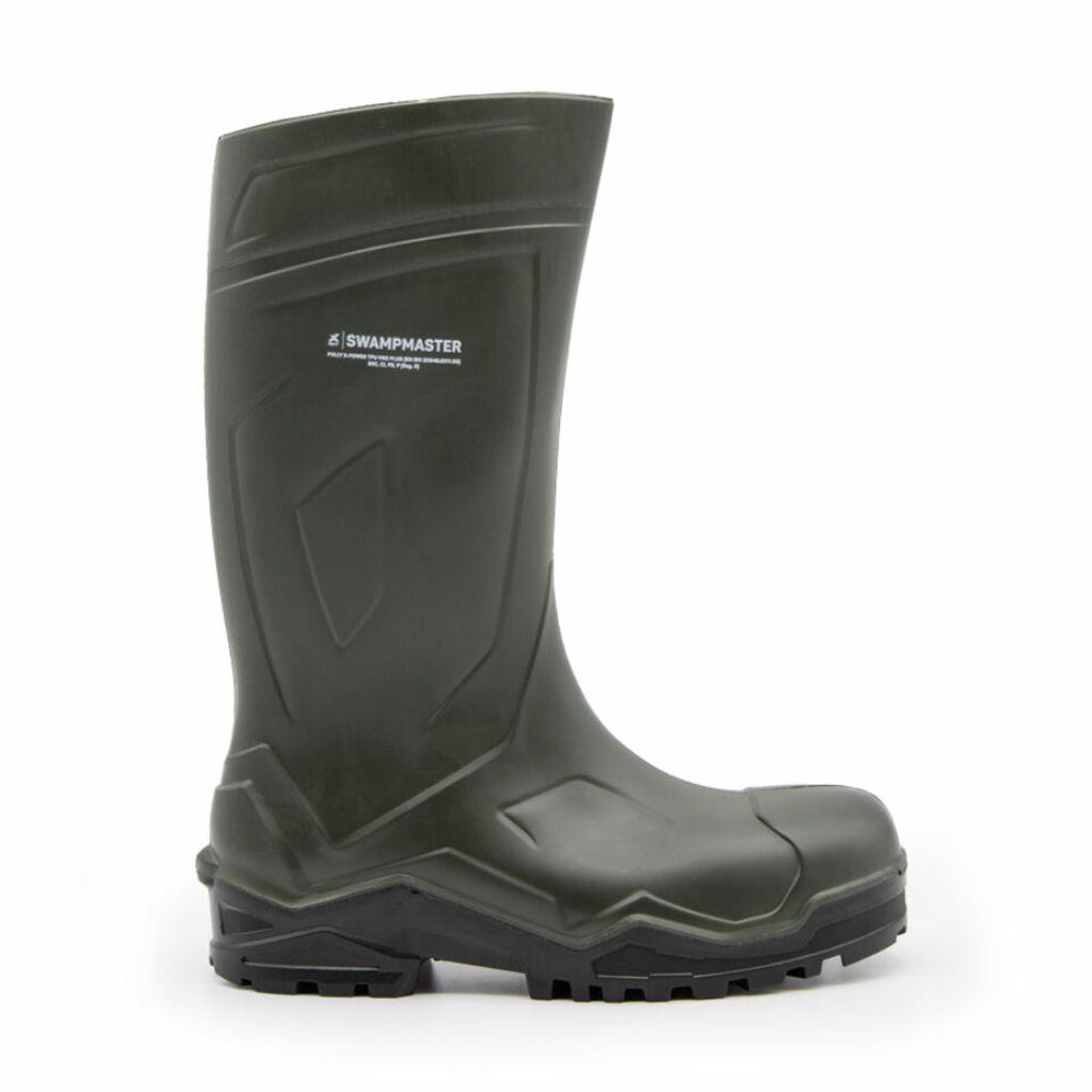 SWAMPMASTER PRO DEFENDER+ S5 SAFETY WELLINGTON GREEN