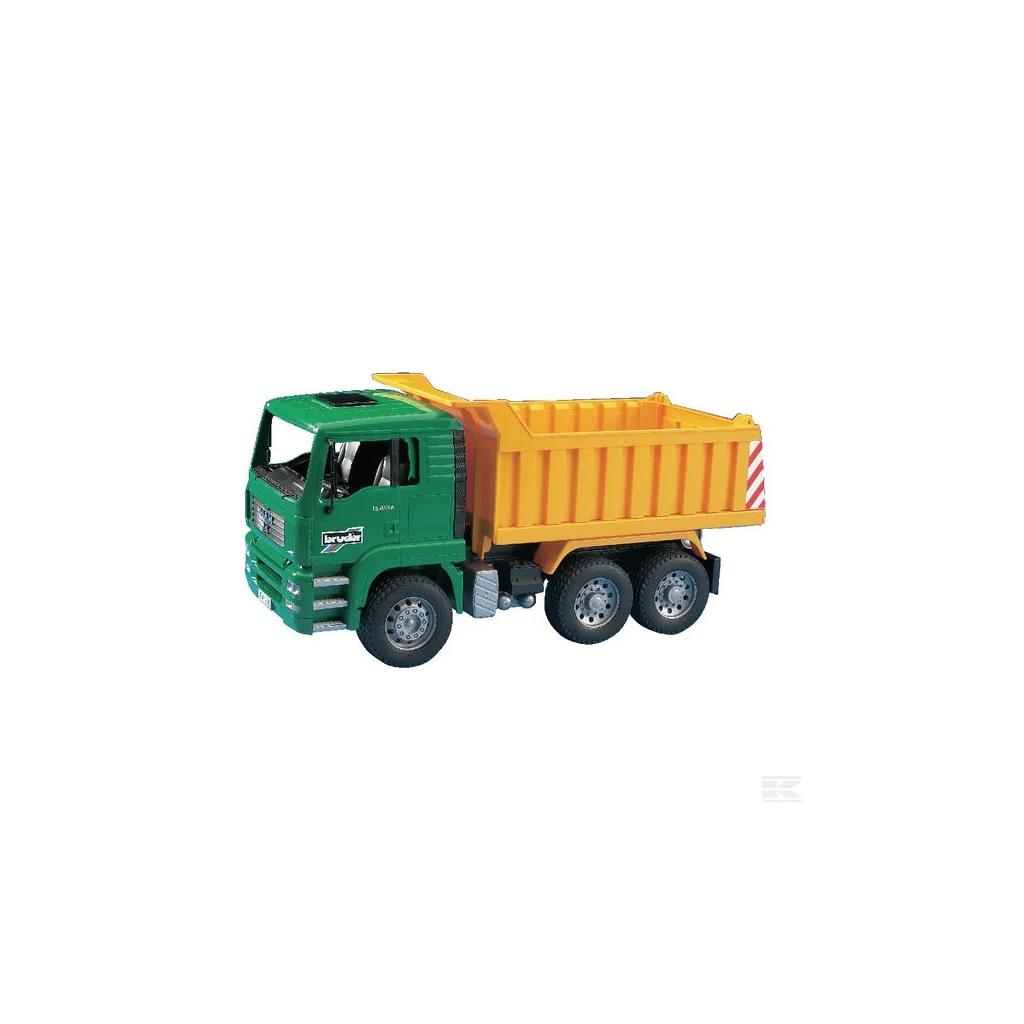 BRUDER MAN TIP UP TRUCK