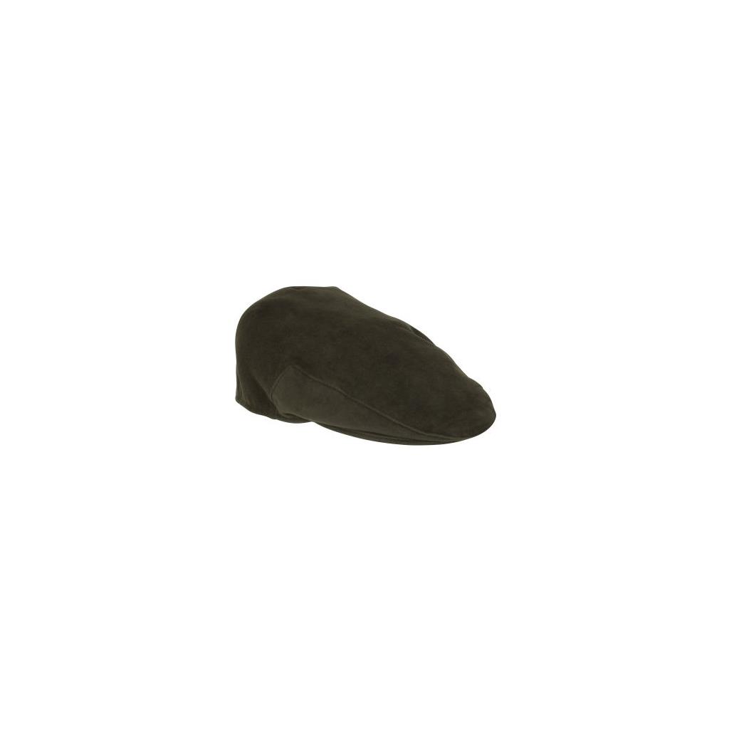 HOGGS OLIVE MOLESKIN CAP